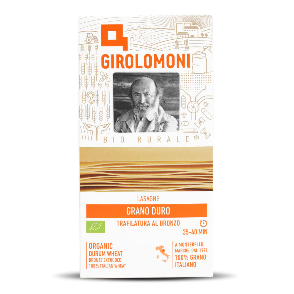 Těstoviny lasagne semolinové  500 g BIO   GIROLOMONI Girolomoni