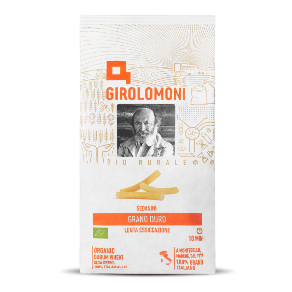 Těstoviny sedanini semolinové  500 g BIO   GIROLOMONI Girolomoni