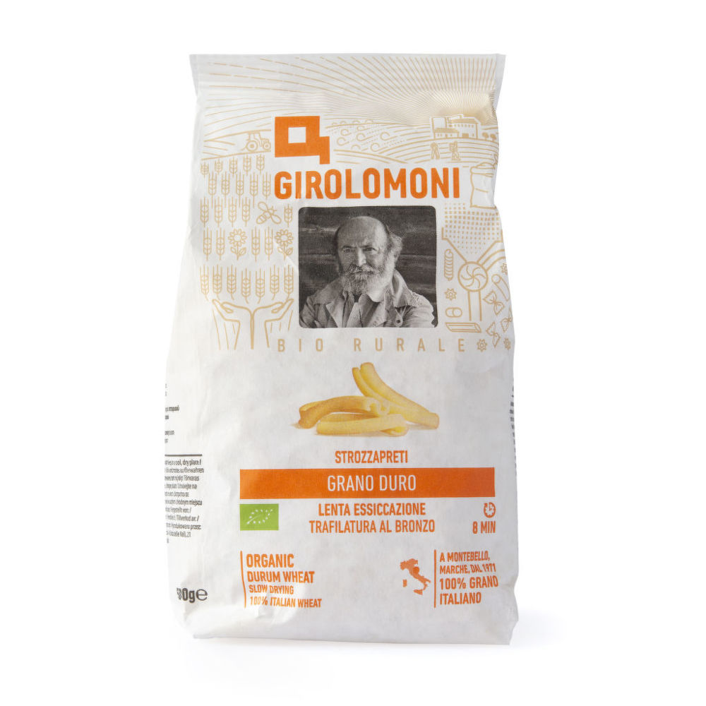 Těstoviny strozzapreti semolinové 500 g BIO   GIROLOMONI Girolomoni