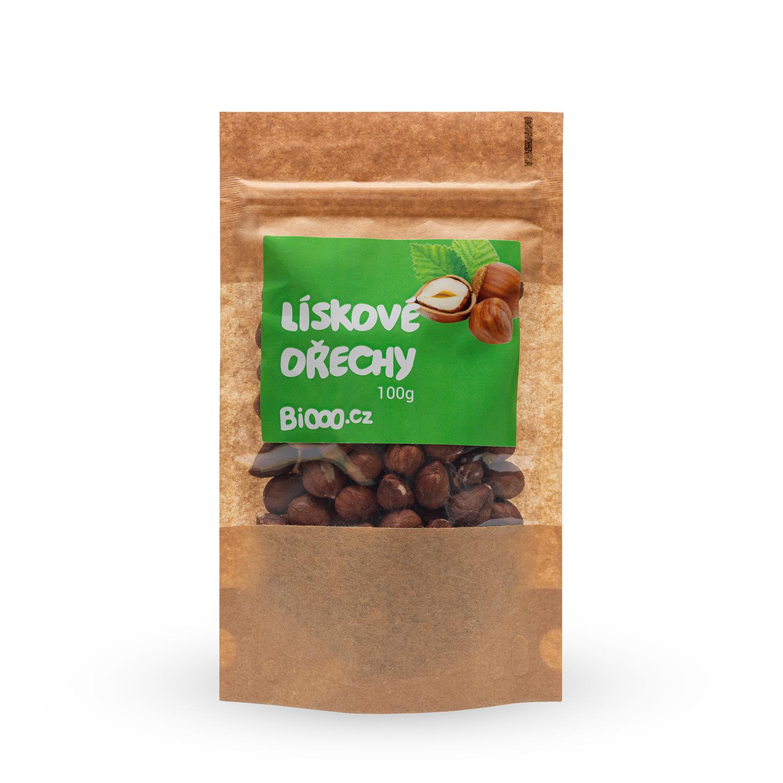 BiOOO Lískové ořechy 100 g