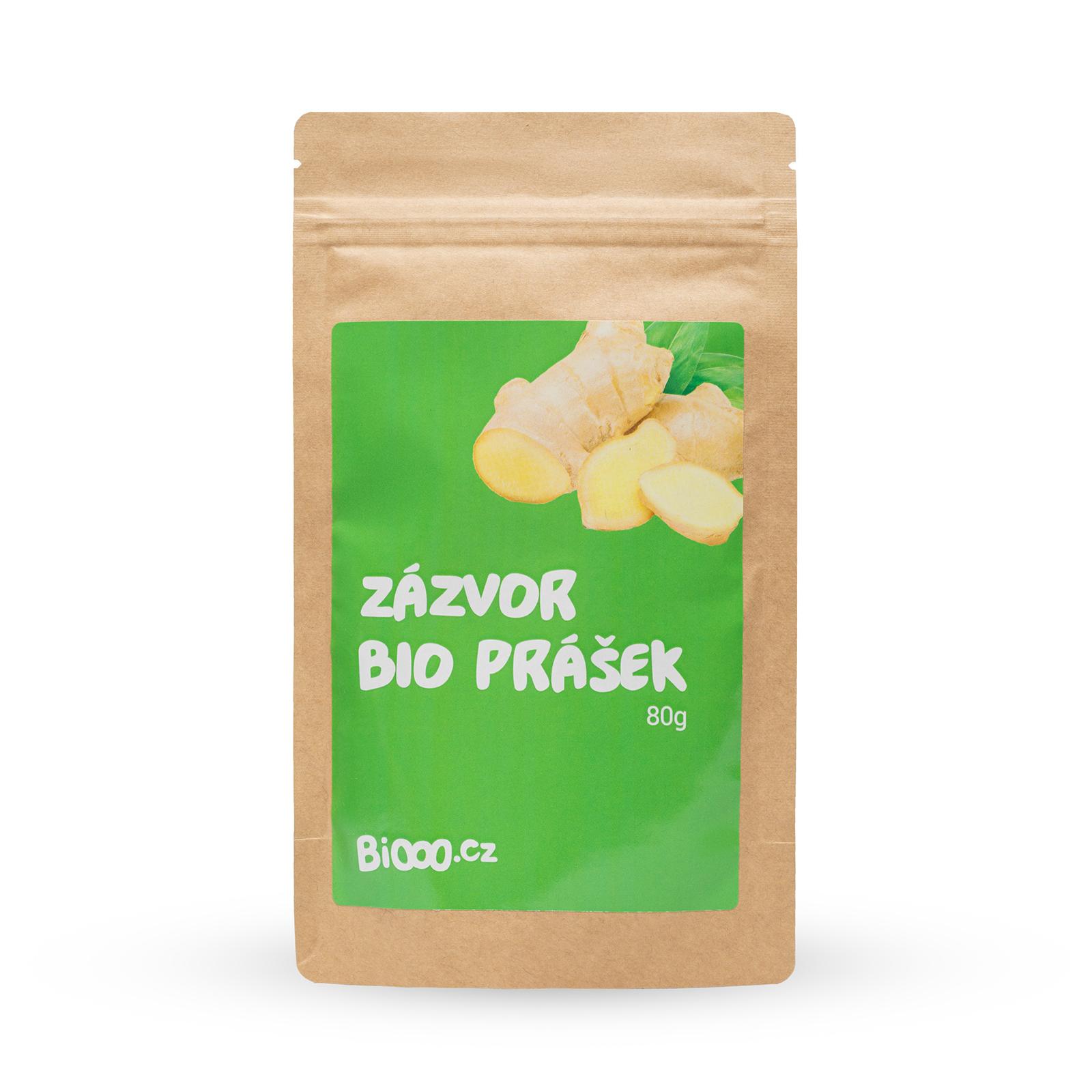 BiOOO Zázvor BIO prášek 80 g