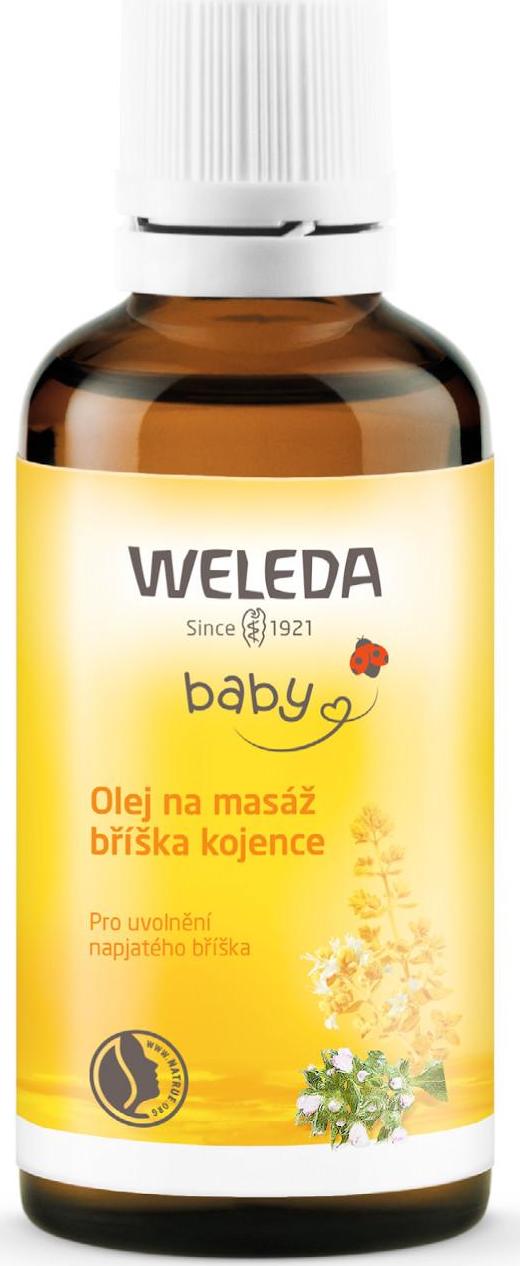 Weleda Olej na masáž bříška kojence 50 ml