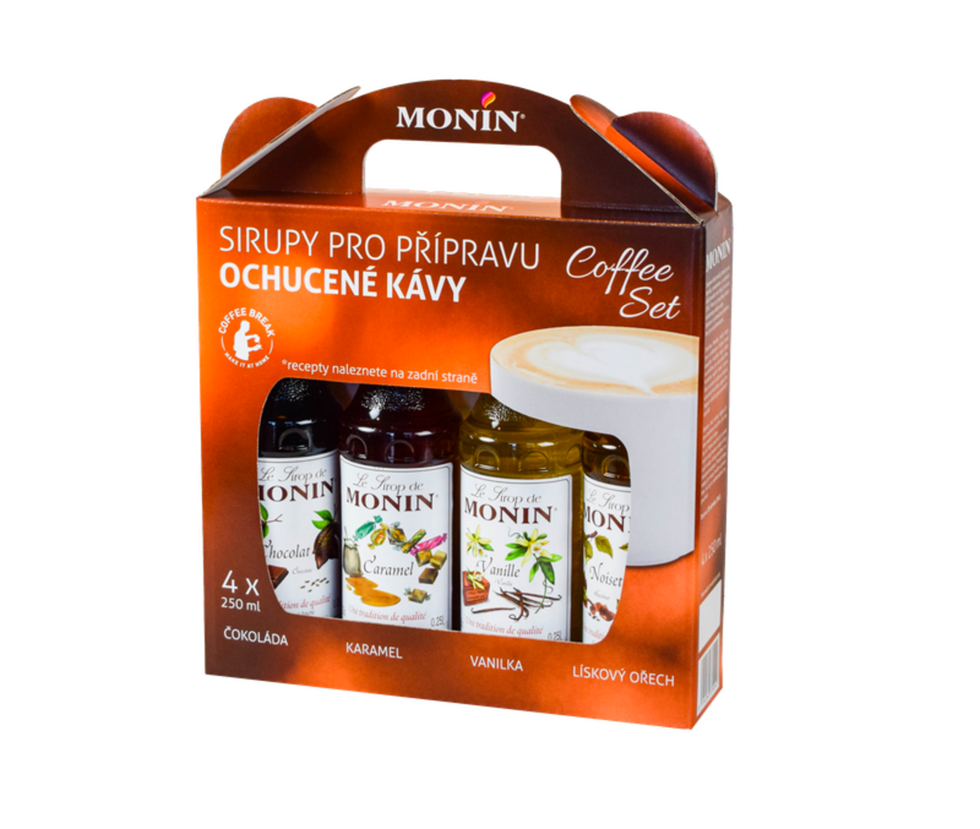 Monin Coffee box 4 x 250 ml