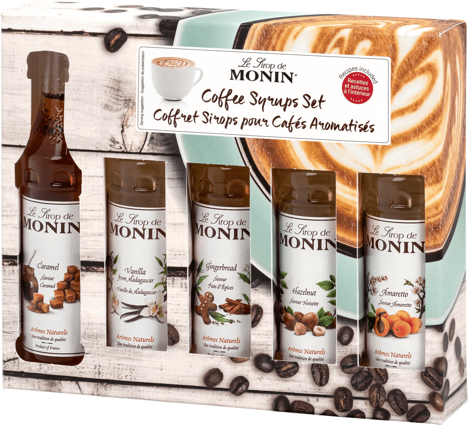 Monin Coffee box mini  5 x 50 ml