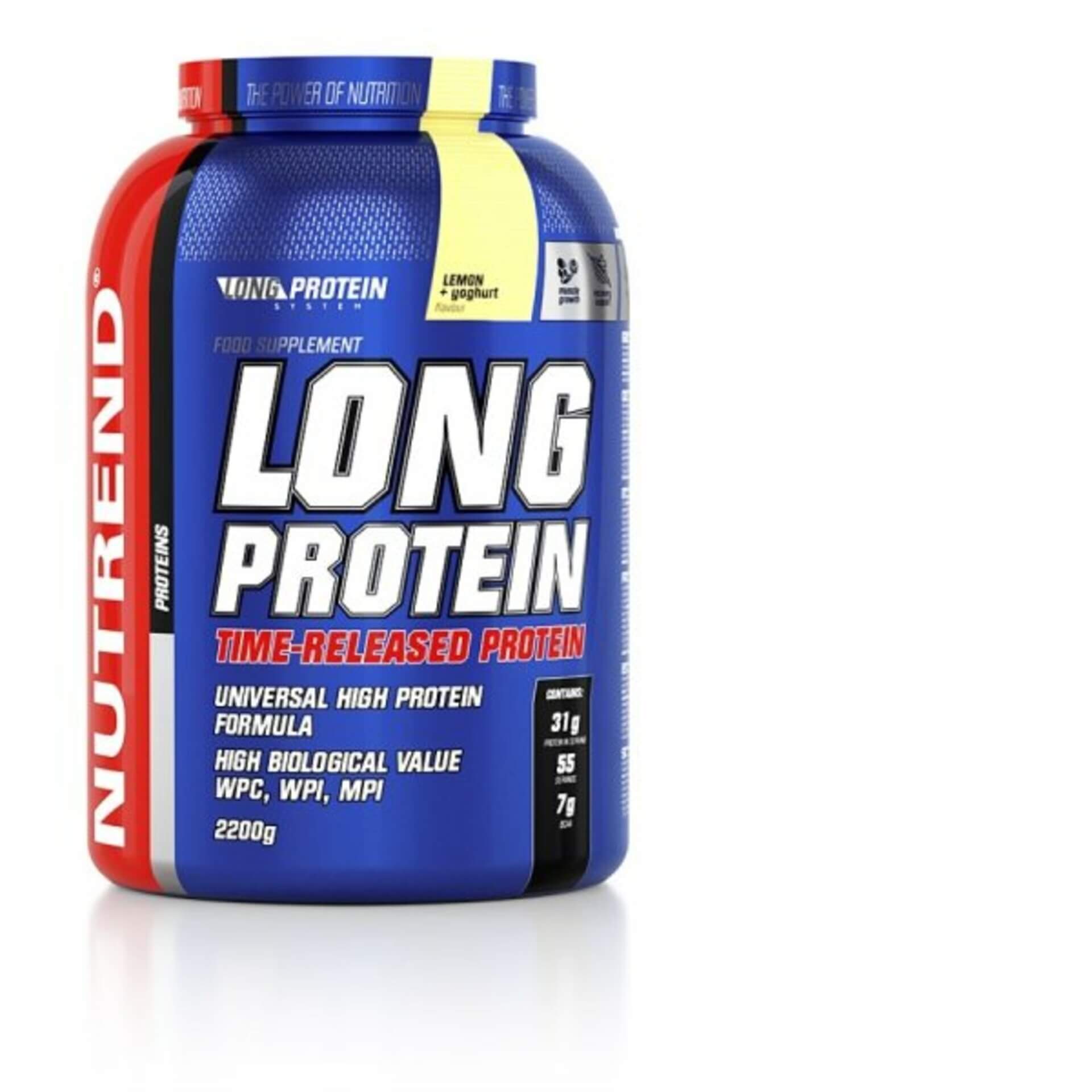 Nutrend Long protein 1000 g vanilka expirace