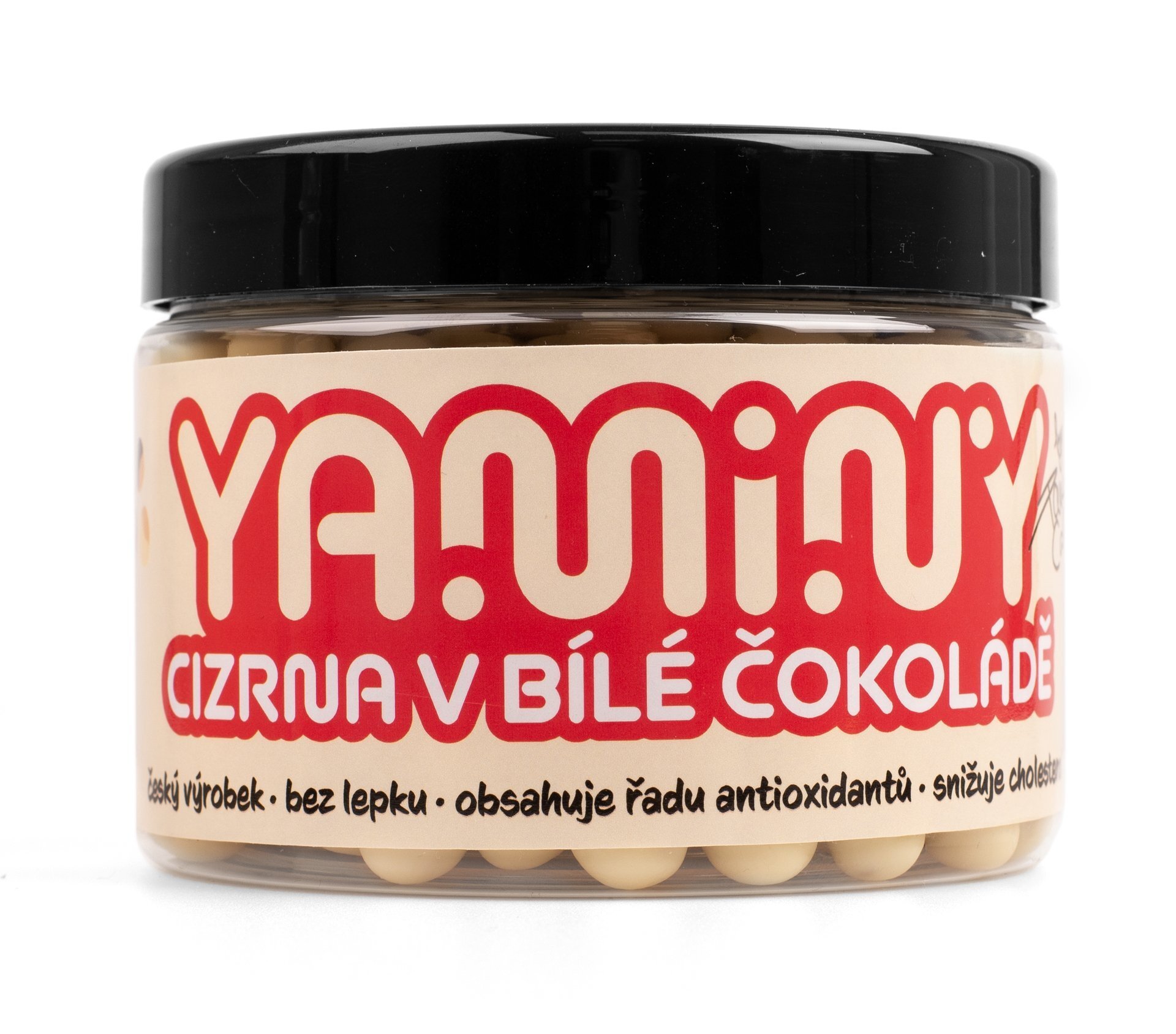 GRIZLY Yaminy Cizrna v bílé čokoládě 300 g expirace