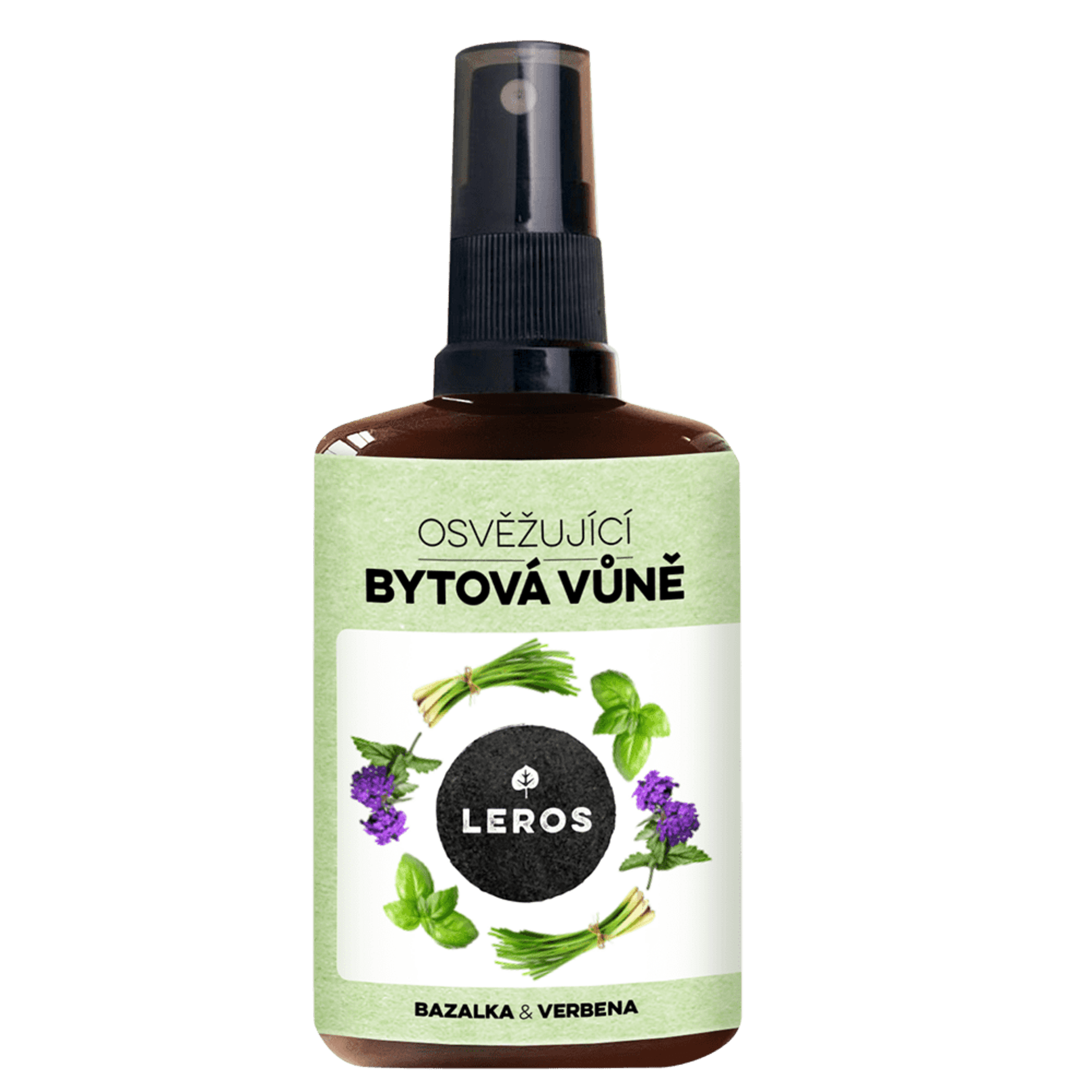 Leros Bytová vůně bazalka a verbena 100 ml