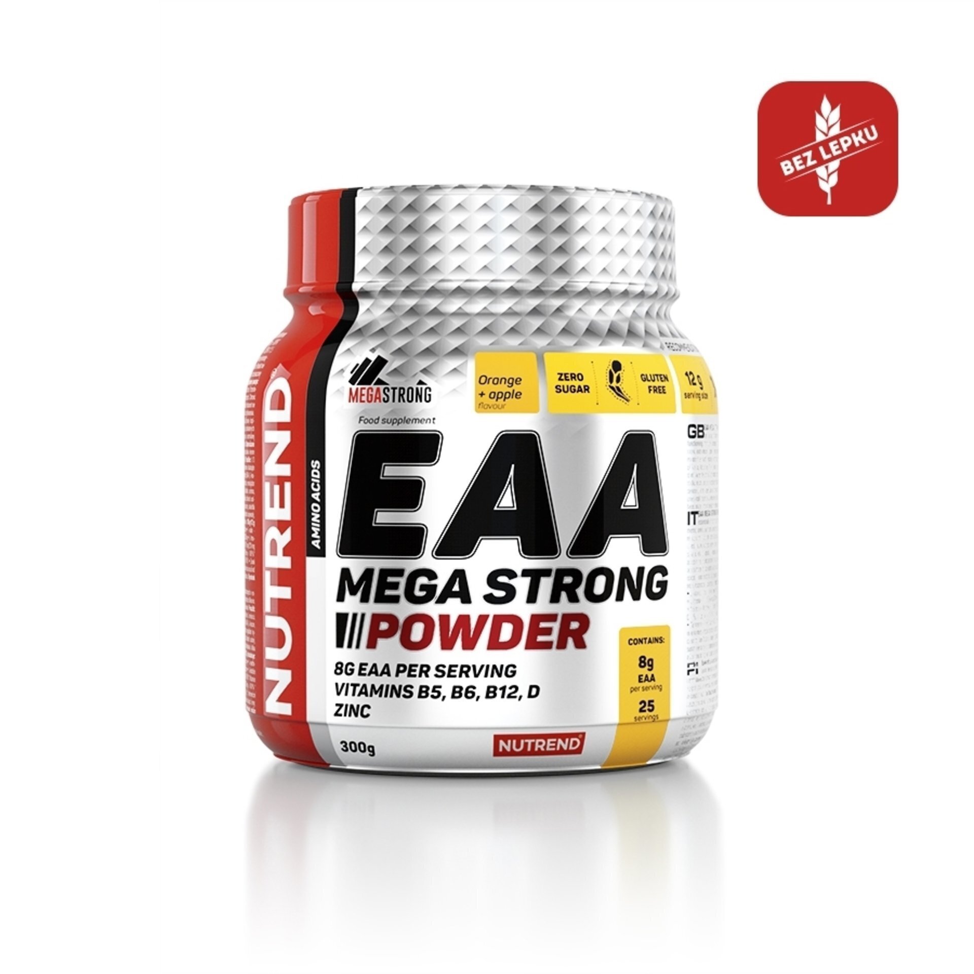 Nutrend EAA Mega Strong Powder 300 g ananas + hruška expirace