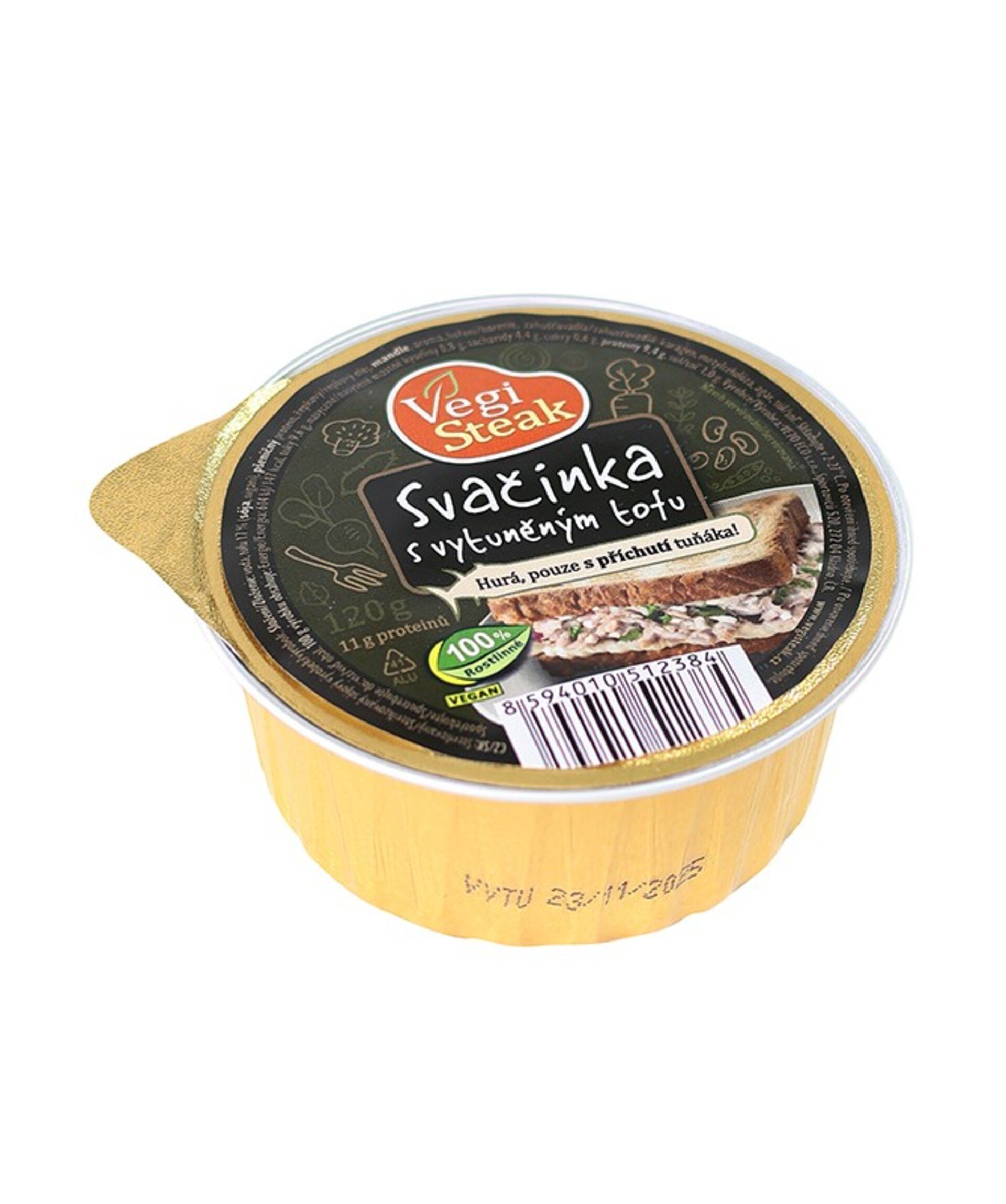 Veto Eco Vegi steak svačinka s vytuněným tofu 120 g