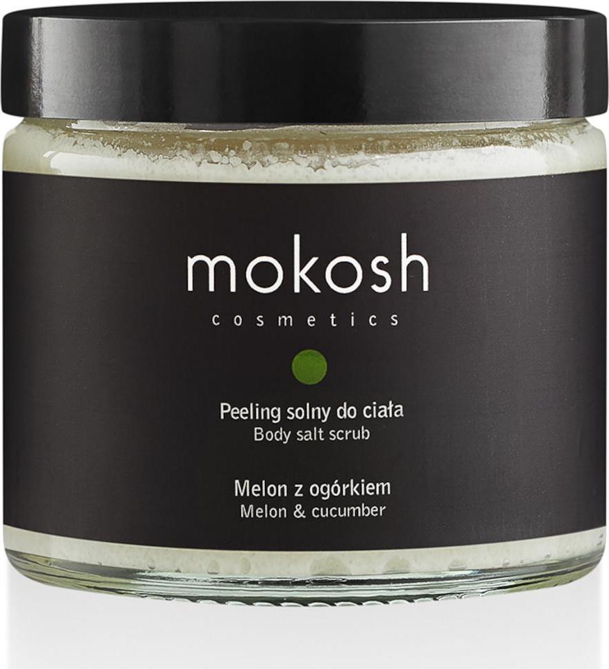 Mokosh Tělový solný peeling meloun a okurka 300 g / 250 ml