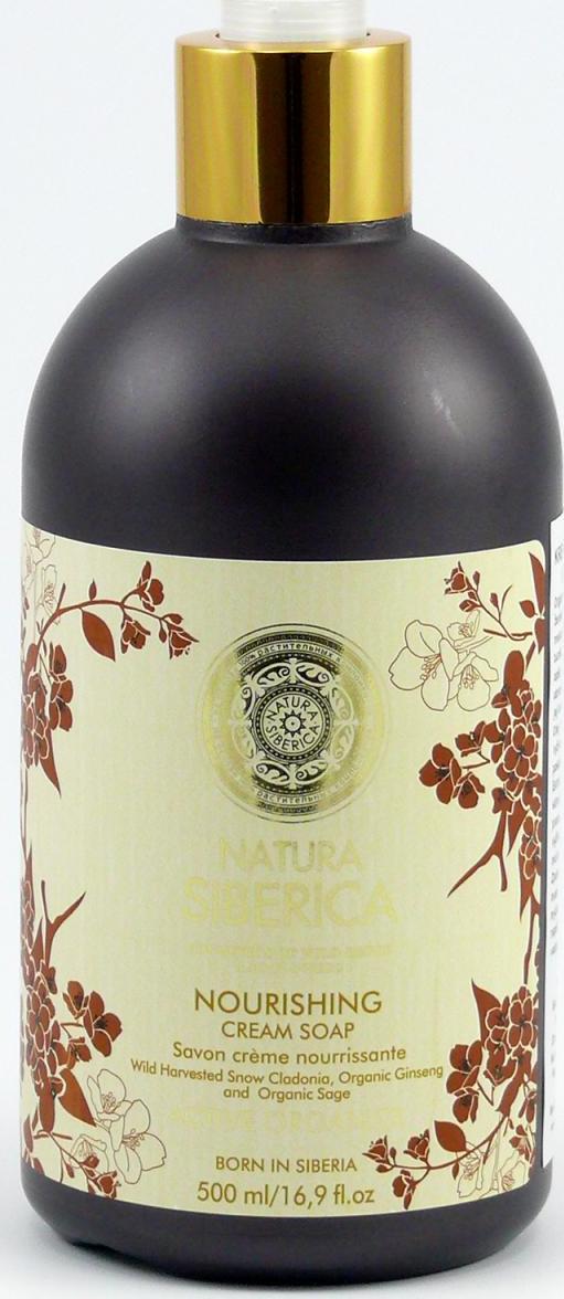 Natura Siberica Krémové mýdlo Vyživující 500 ml