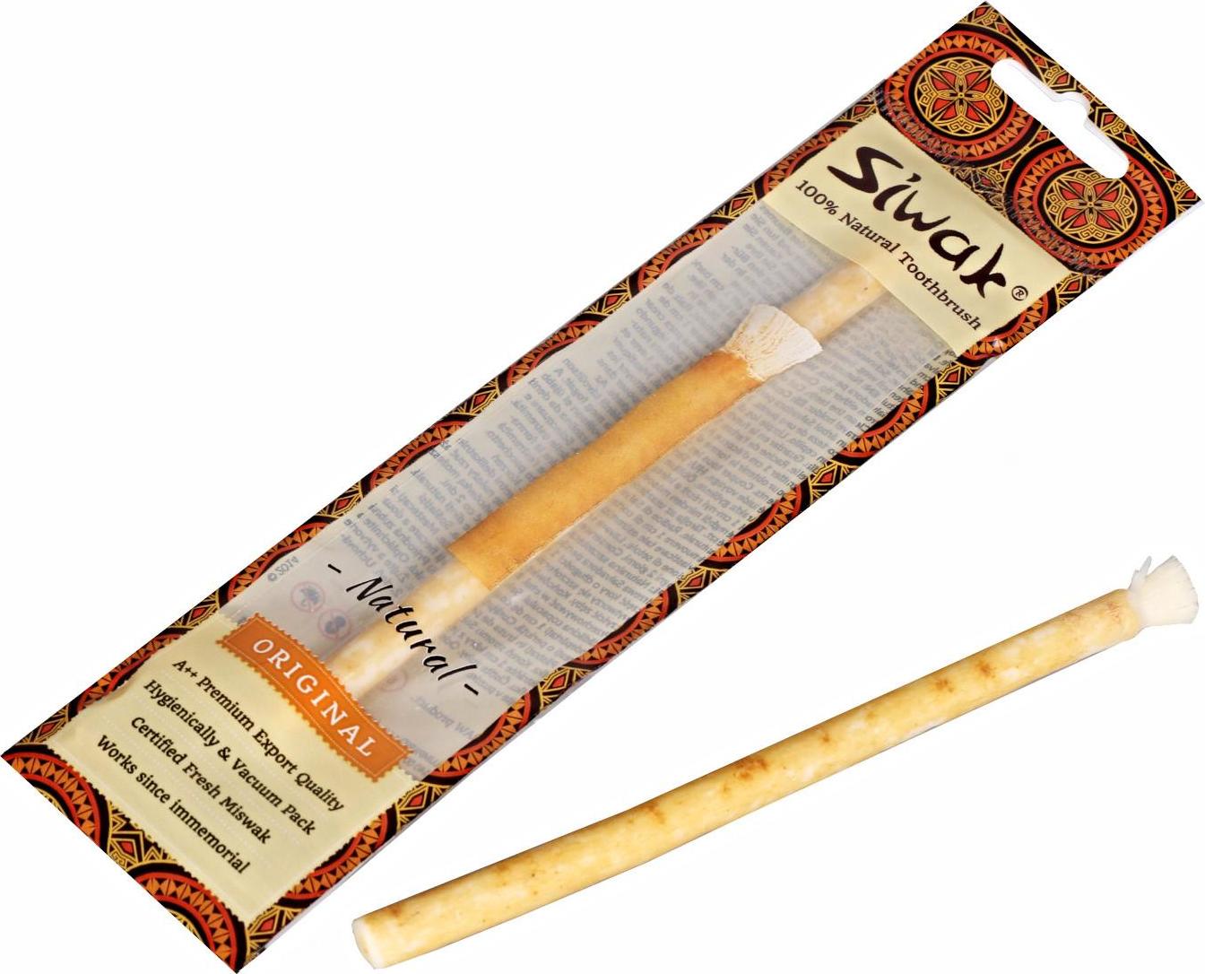 Siwak Přírodní zubní kartáček natural 1 ks