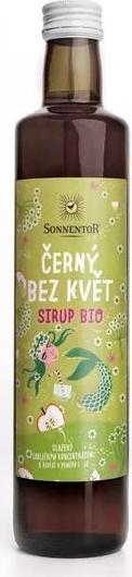 Sonnentor Černý bez květ - ovocný nápojový koncentrát bio 0