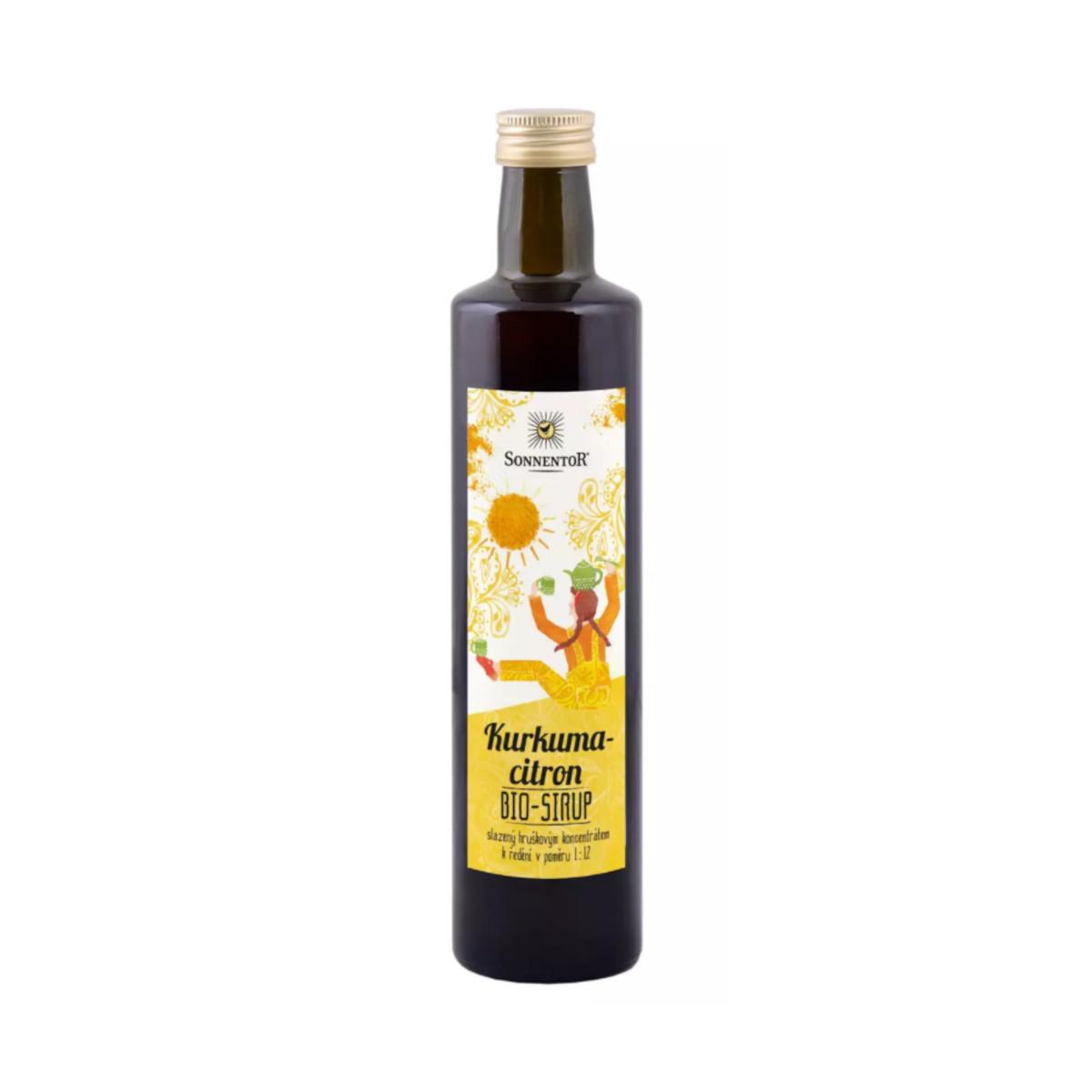 Sonnentor Kurkuma-citron sirup bio 0