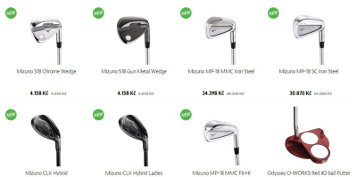 Golfové vybavení pro vaši první hru