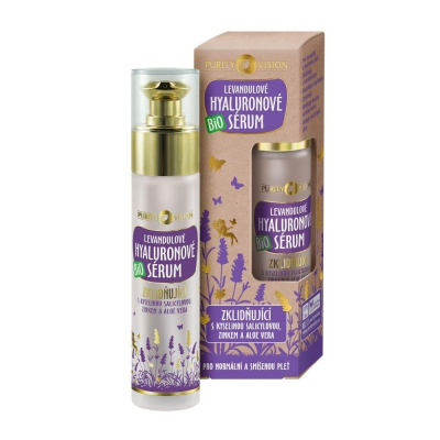 Purity Vision Zklidňující levandulové hyaluronové sérum BIO (50 ml) z Econea.cz