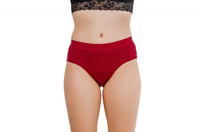 Pinke Welle Menstruační kalhotky Bikiny červené - stř. a slabá menstruace - S z Econea.cz