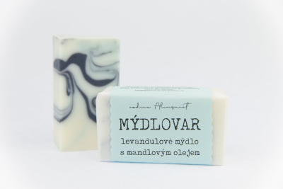 Mýdlovar Levandulové mýdlo s mandlovým olejem - 120 g - i pro citlivou pokožku z Econea.cz