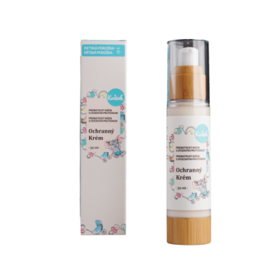 Kvitok Dětský prebiotický ochranný krém - celotělový s ovesným proteinem (50 ml) - chrání před vnějšími vlivy z Econea.cz