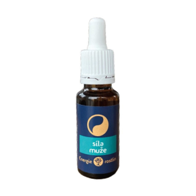 Energie rostlin Bachovy esence - Směs Síla muže (20 ml) z Econea.cz