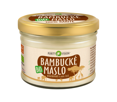 Purity Vision Bambucké máslo BIO - 350 ml - vhodné do kuchyně z Econea.cz