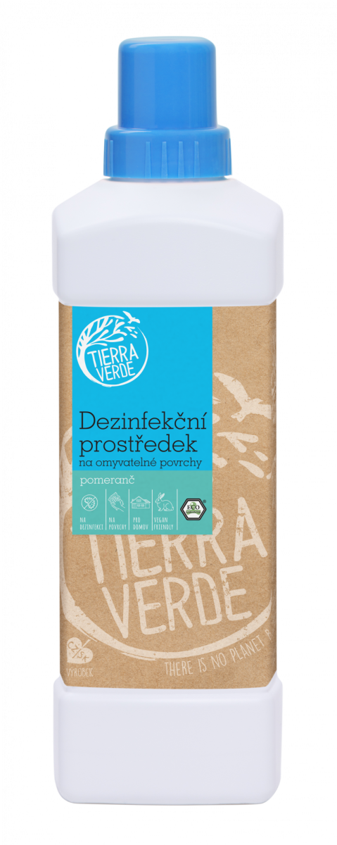 Tierra Verde Dezinfekční prostředek na omyvatelné povrchy - 1 l z Econea.cz