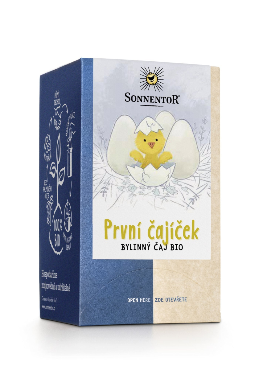 Sonnentor Bylinný čaj První čajíček BIO - nálevové sáčky (18 x 1,5 g) z Econea.cz