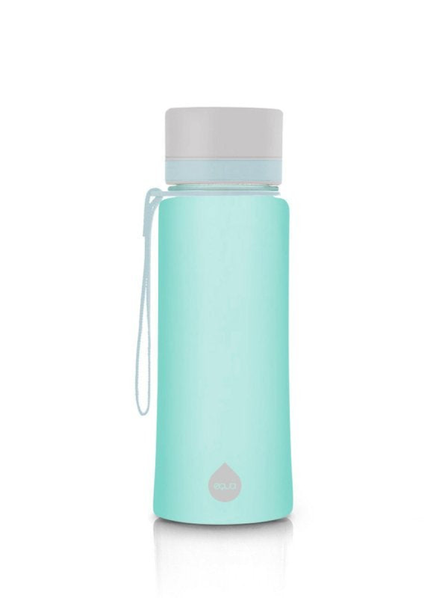 Equa Plastová lahev (0,6 l) - Plain Ocean - vhodná i pro děti z Econea.cz