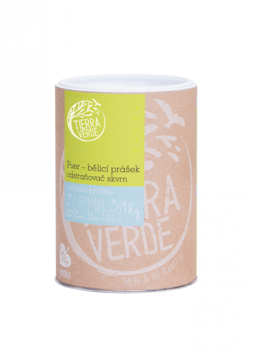Tierra Verde Puer - bělicí perkarbonát sodný - 1 kg - dóza z Econea.cz