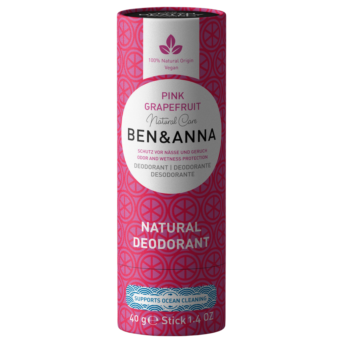 Ben & Anna Tuhý deodorant (40 g) - Růžový grapefruit z Econea.cz
