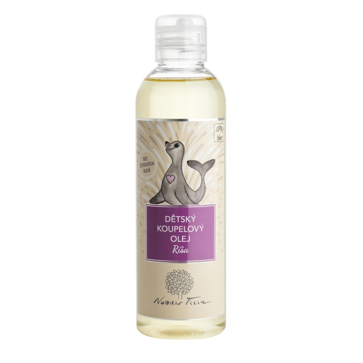 Nobilis Tilia Dětský koupelový olej Ríša (200 ml) - vhodný od narození z Econea.cz