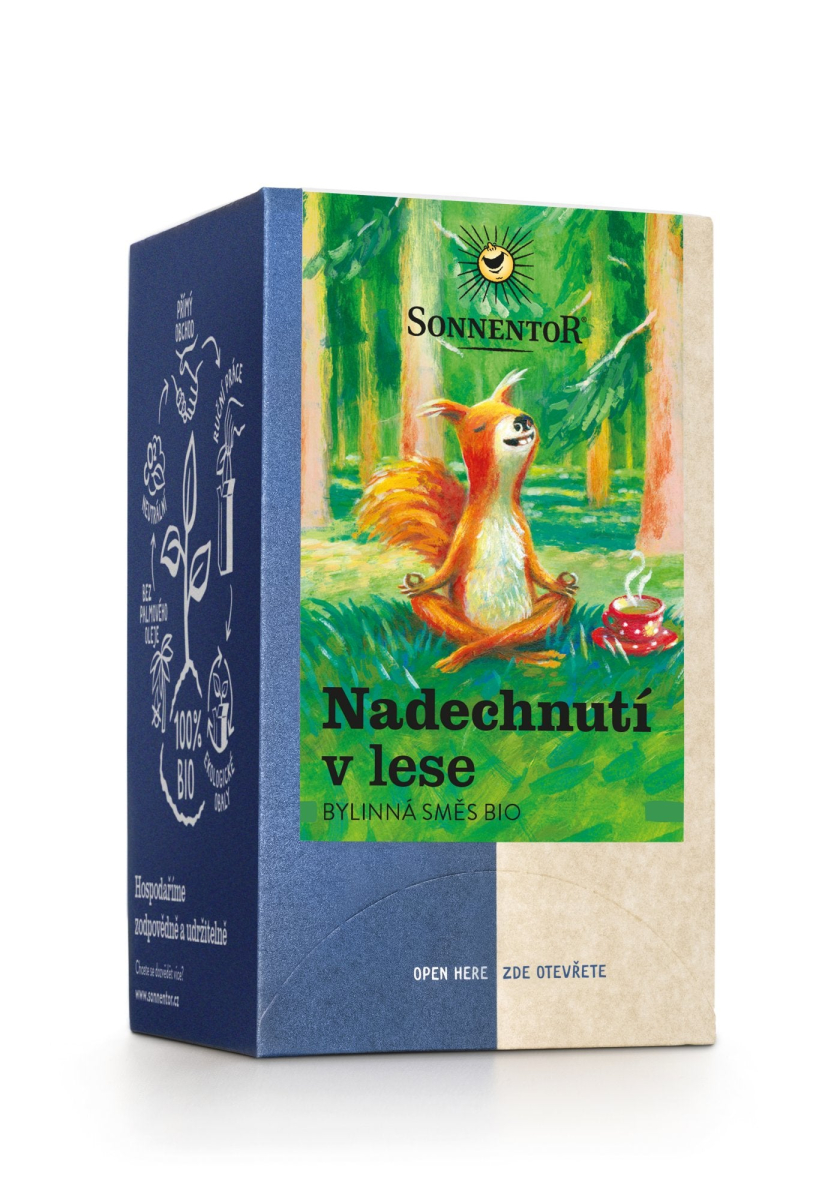 Sonnentor Bylinná směs BIO - Nadechnutí v lese - nálevové sáčky (18 x 1,2 g) z Econea.cz
