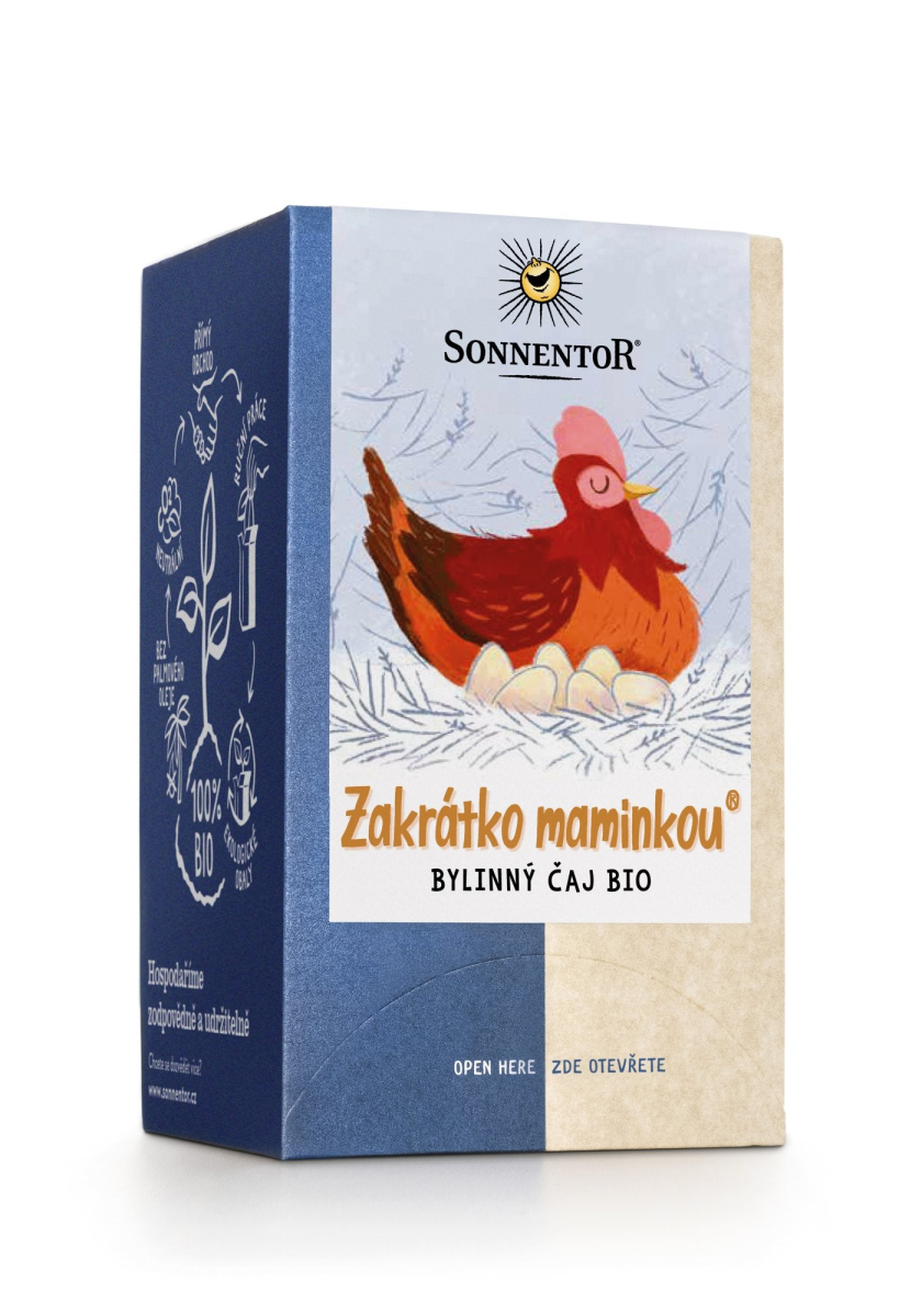 Sonnentor Bylinný čaj Zakrátko maminkou BIO - nálevové sáčky (18 x 1,2 g) z Econea.cz