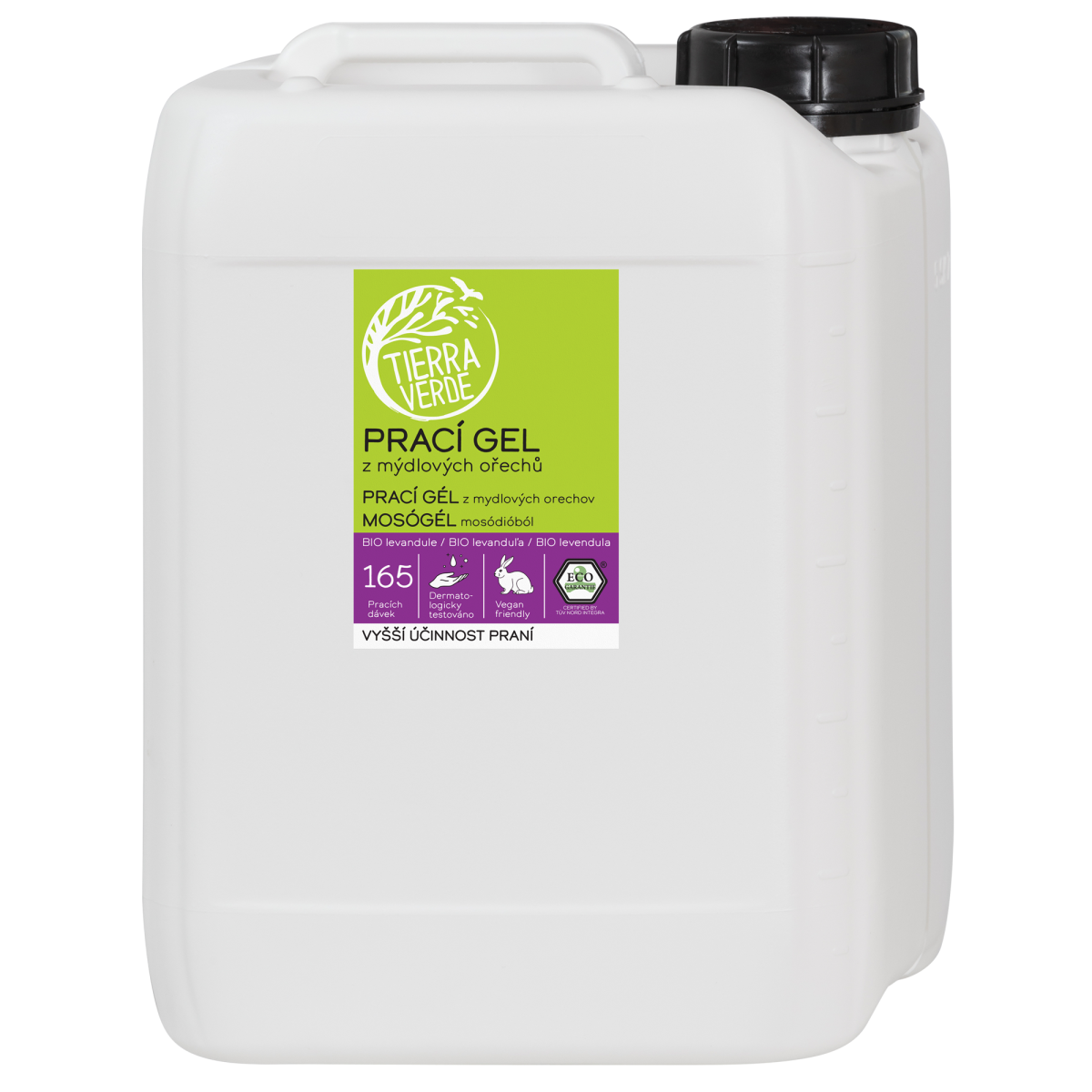 Tierra Verde Prací gel s BIO levandulí - INOVACE - 5 l z Econea.cz