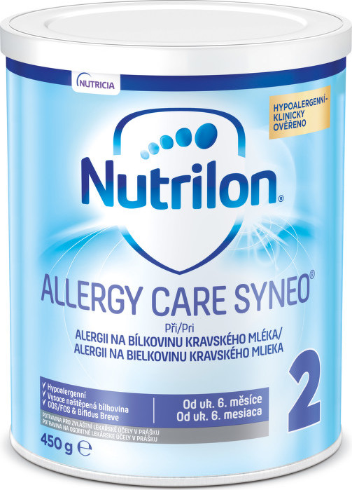 NUTRILON 2 ALLERGY CARE SYNEO POR PLV SOL 450G