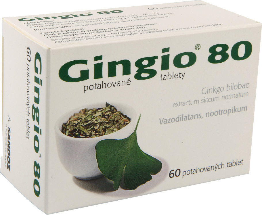 GINGIO 80MG potahované tablety 60
