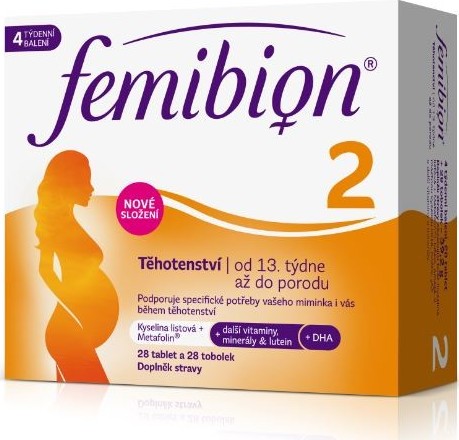 Femibion 2 Těhotenství bez jódu 56 tablet