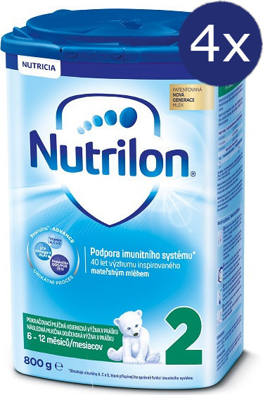Nutricia Nutrilon 2 800g - balení 4 ks