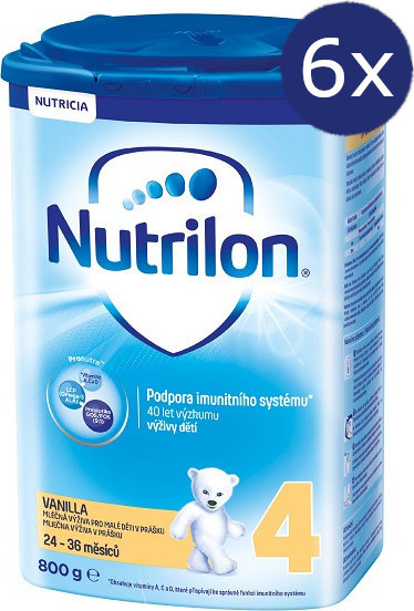 Nutricia Nutrilon 4 Vanilka 800g - balení 6 ks