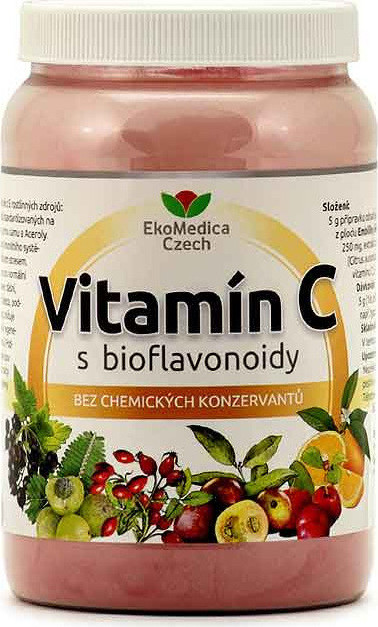 Vitamín C s bioflavonoidy 250g EKOMEDICA