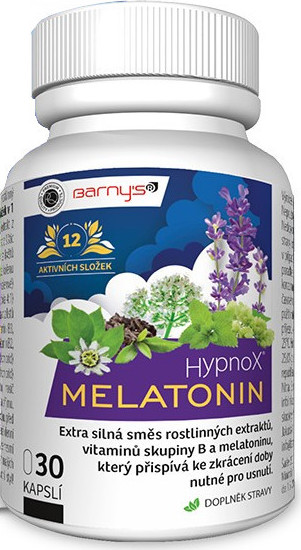 Barnys Hypnox Melatonin cps.30