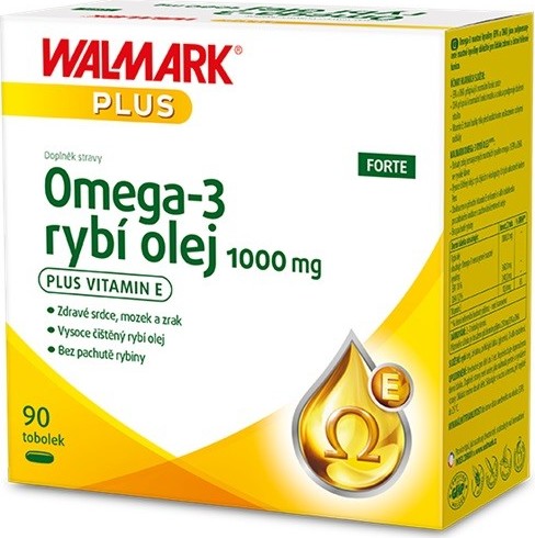 Walmark Omega-3 rybí olej 1000mg tob.90