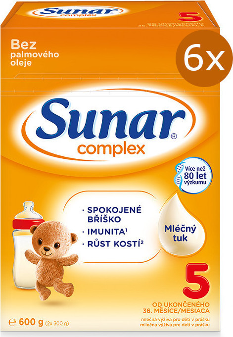 Sunar Complex 5 600g - nový - balení 6 ks