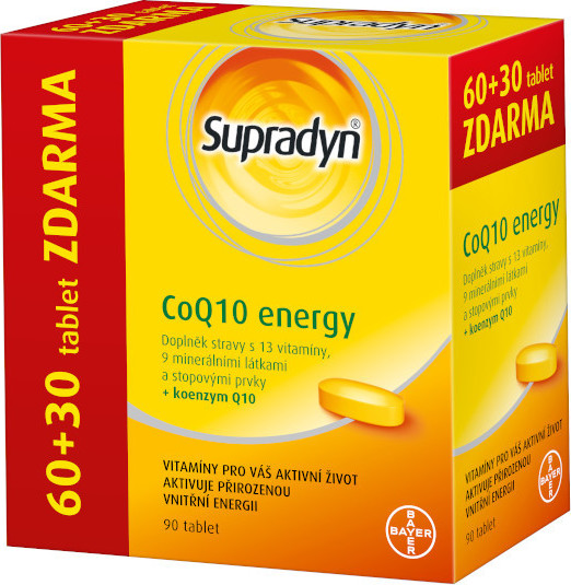 Supradyn CO Q10 Energy tbl.60+30 nový