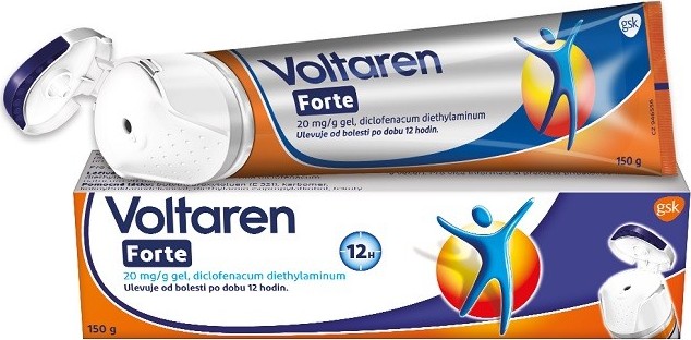 Voltaren Forte 20 mg/g gel proti bolesti 150g