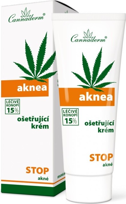 Cannaderm Aknea ošetřující krém 75g