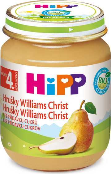 HiPP OVOCE BIO Hrušky Williams-Christ 125g C-65 - balení 6 ks