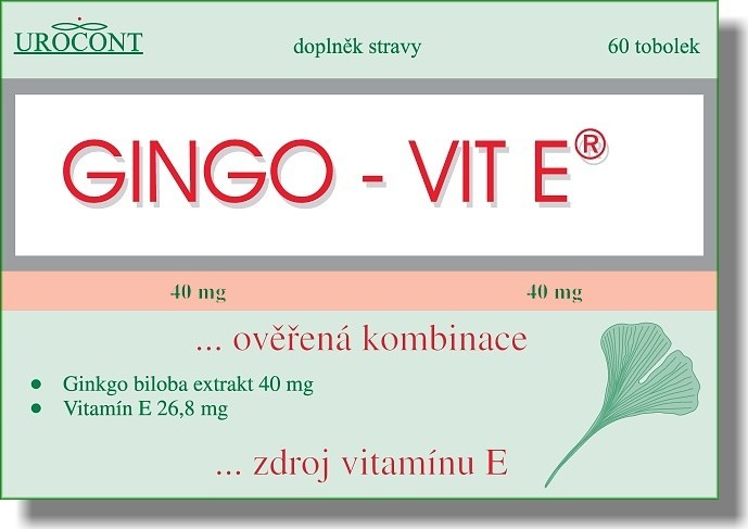 Gingo-vit E tob.60