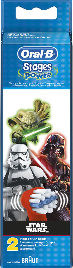 Oral-B kartáčkové hlavice Kids Star Wars 2 ks