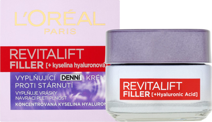 L´Oréal Paris Revitalift Filler vyplňující denní krém proti stárnutí 50 ml